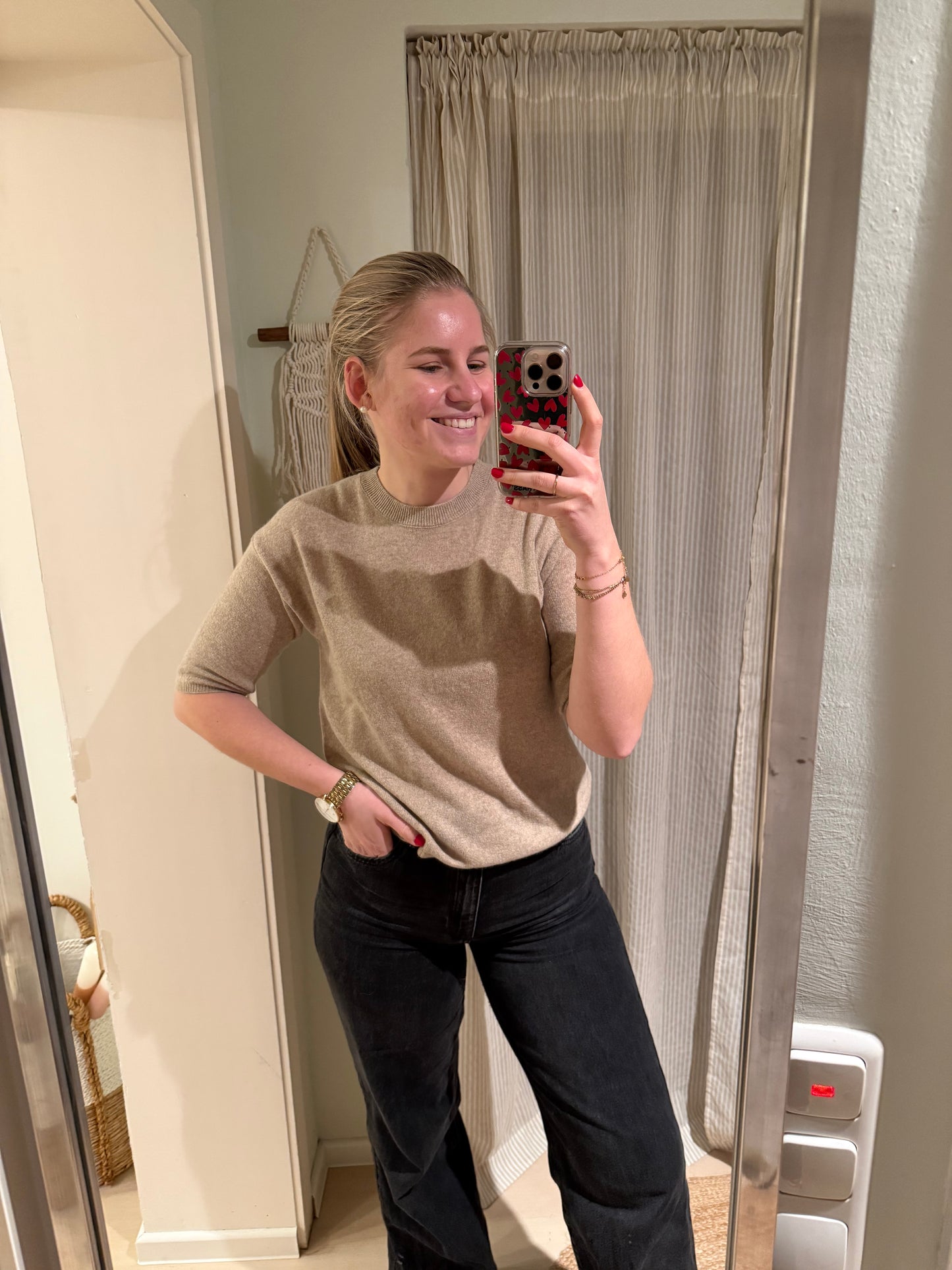 Cashmere Shirt Beige