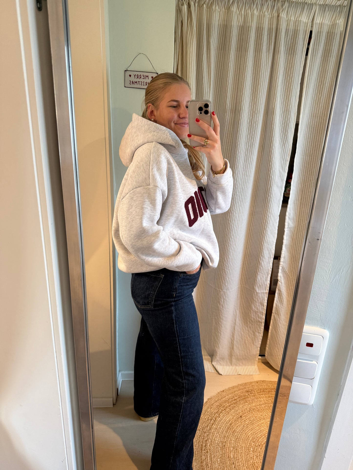 Hoodie The Studio Grau