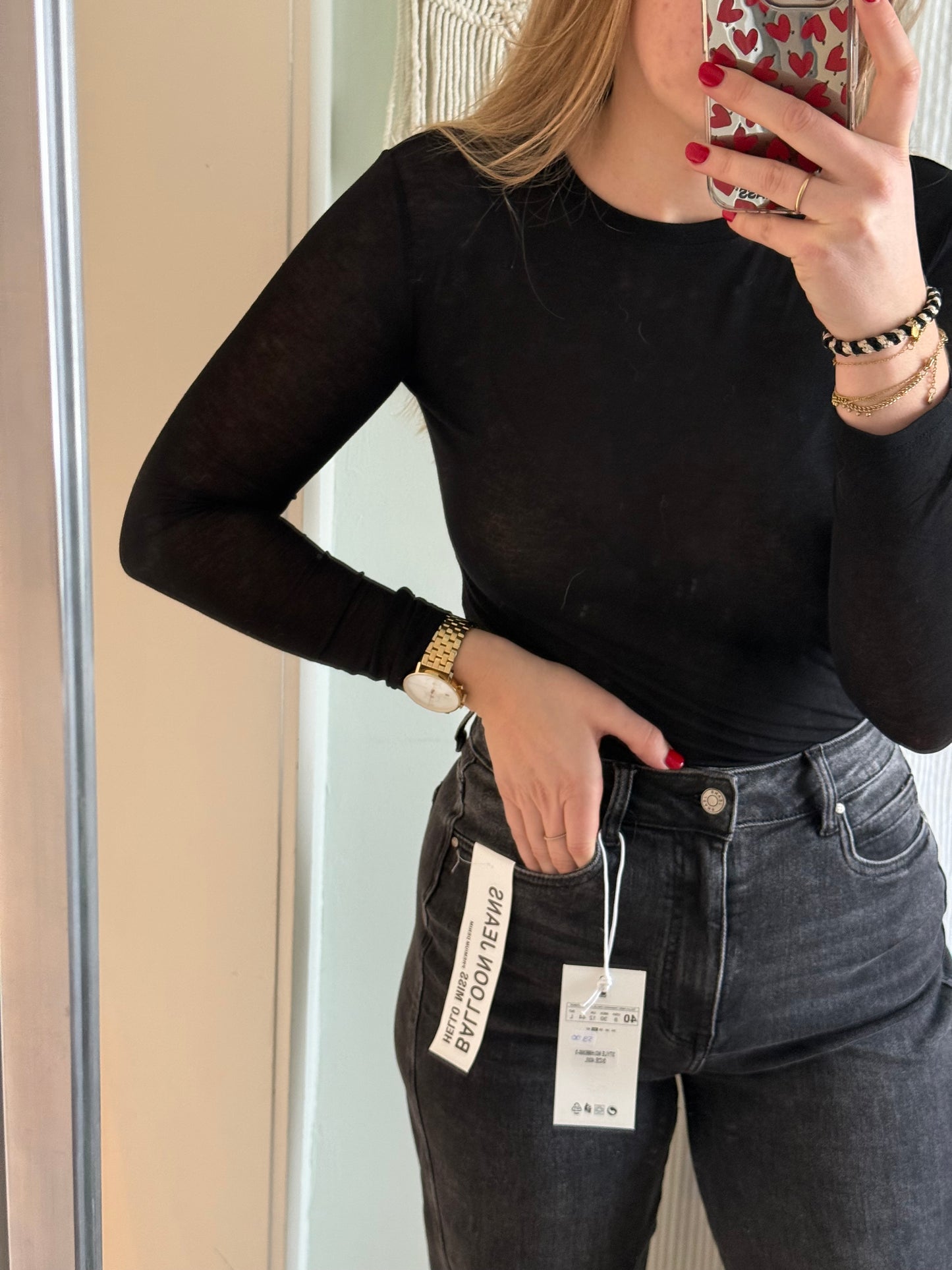 Cashmere Langarm