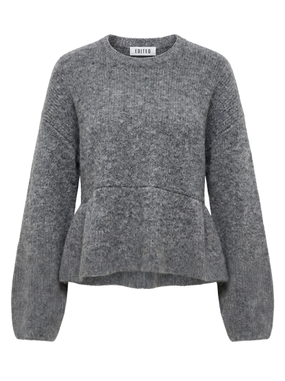 Strickpullover Licia | Grey Melange