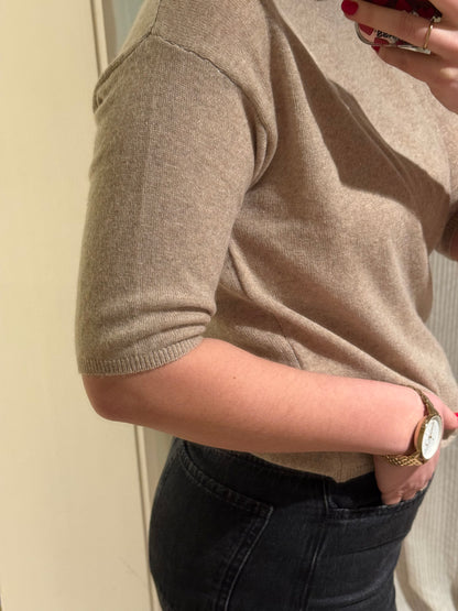 Cashmere Shirt Beige