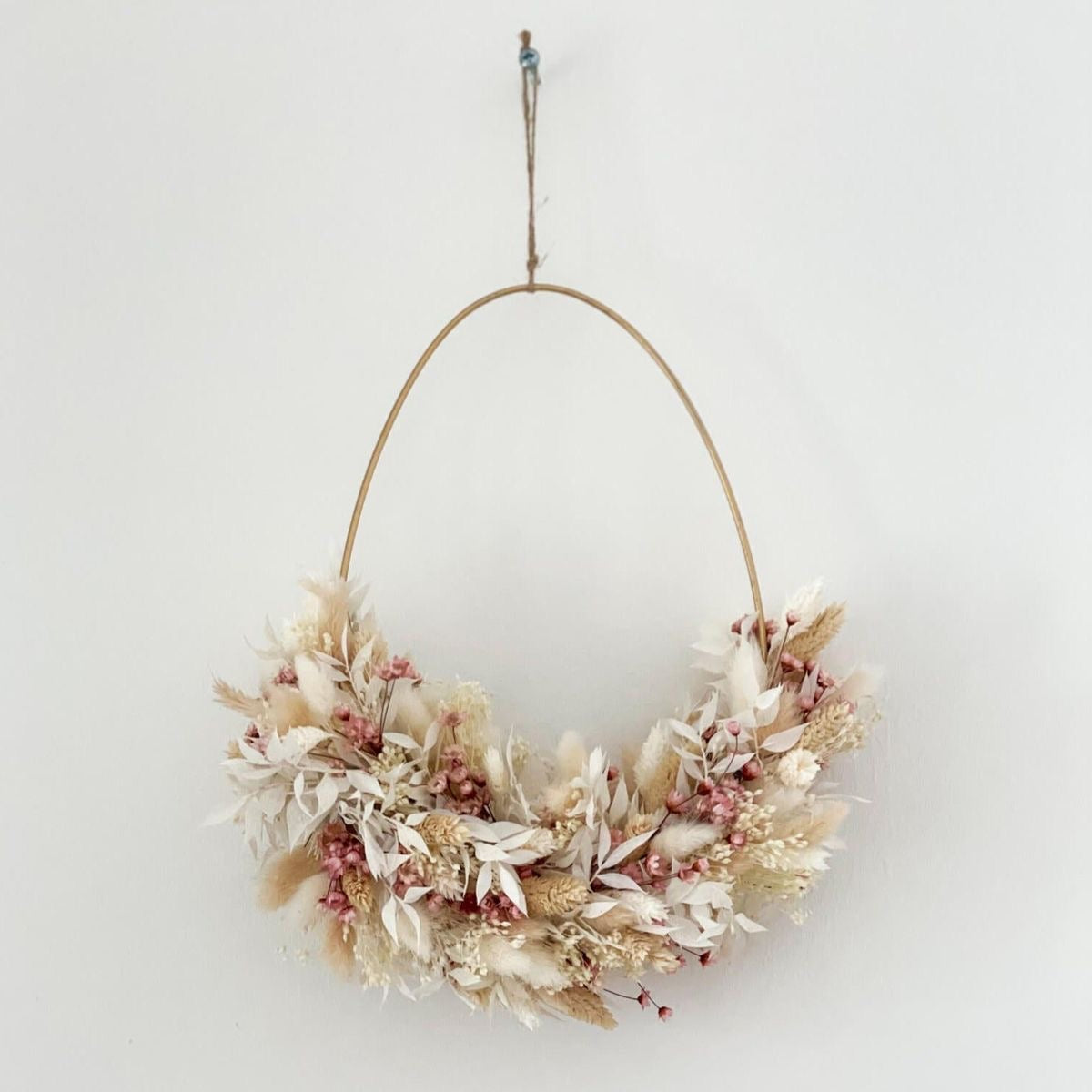 Anmeldung Workshop Trockenblumenkränze Ostern