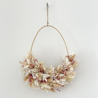 Anmeldung Workshop Trockenblumenkränze Ostern