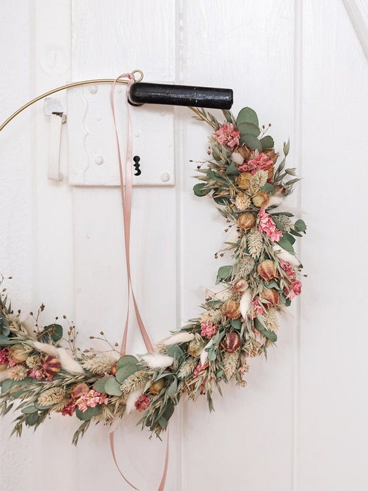 Anmeldung Workshop Trockenblumenkränze