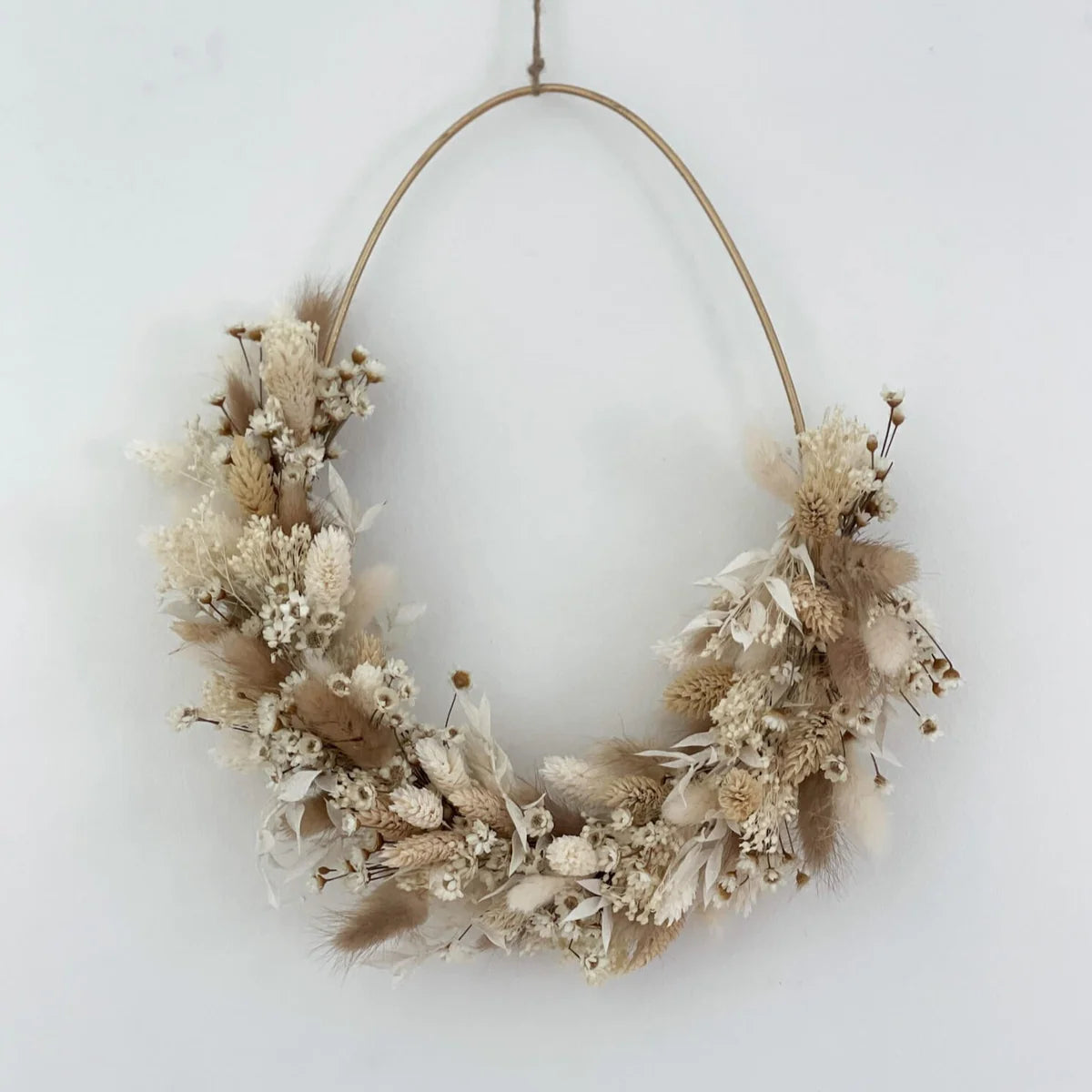 Anmeldung Workshop Trockenblumenkränze Ostern