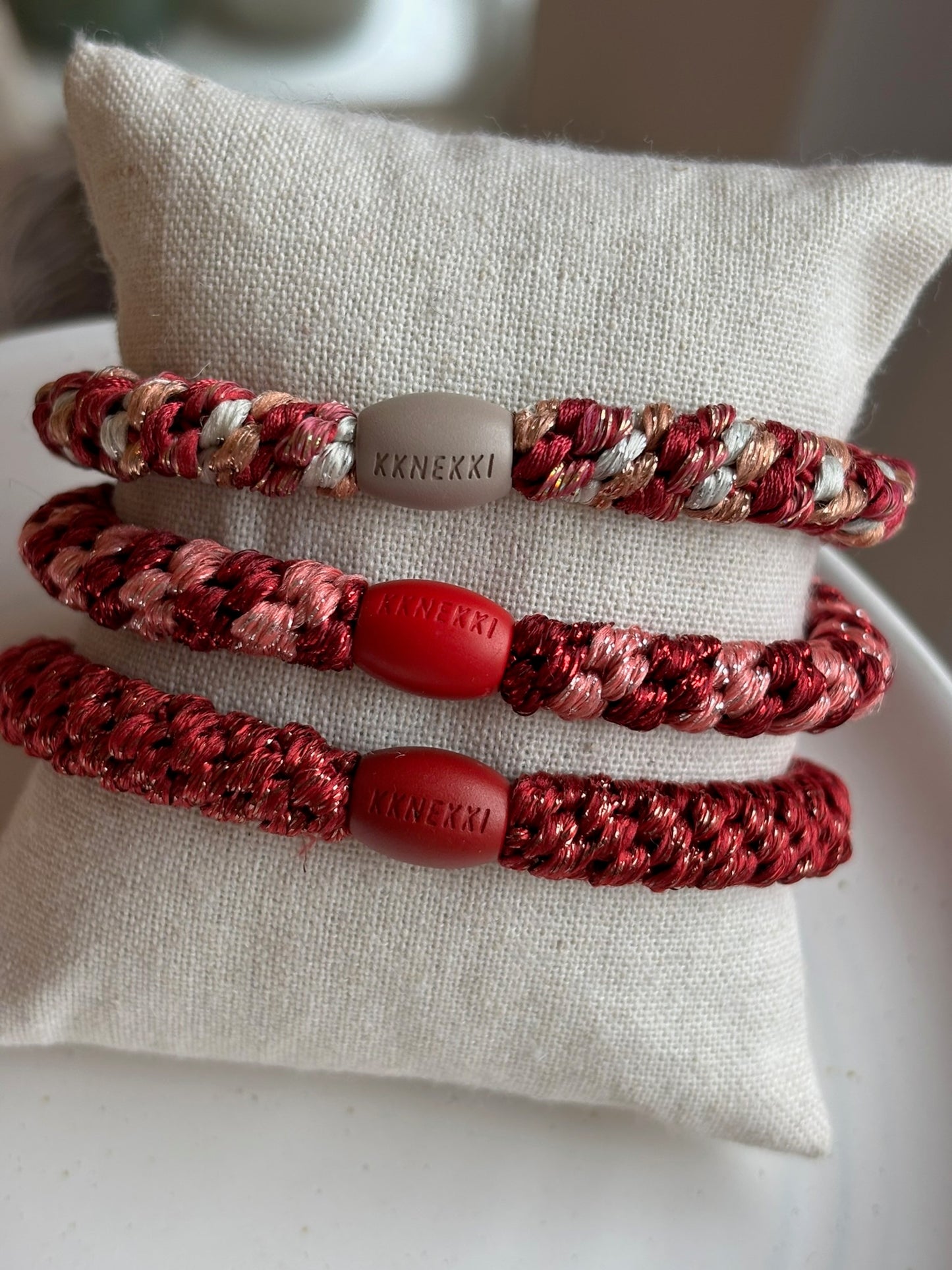 KKNEKKI Haargummis | 3er Set