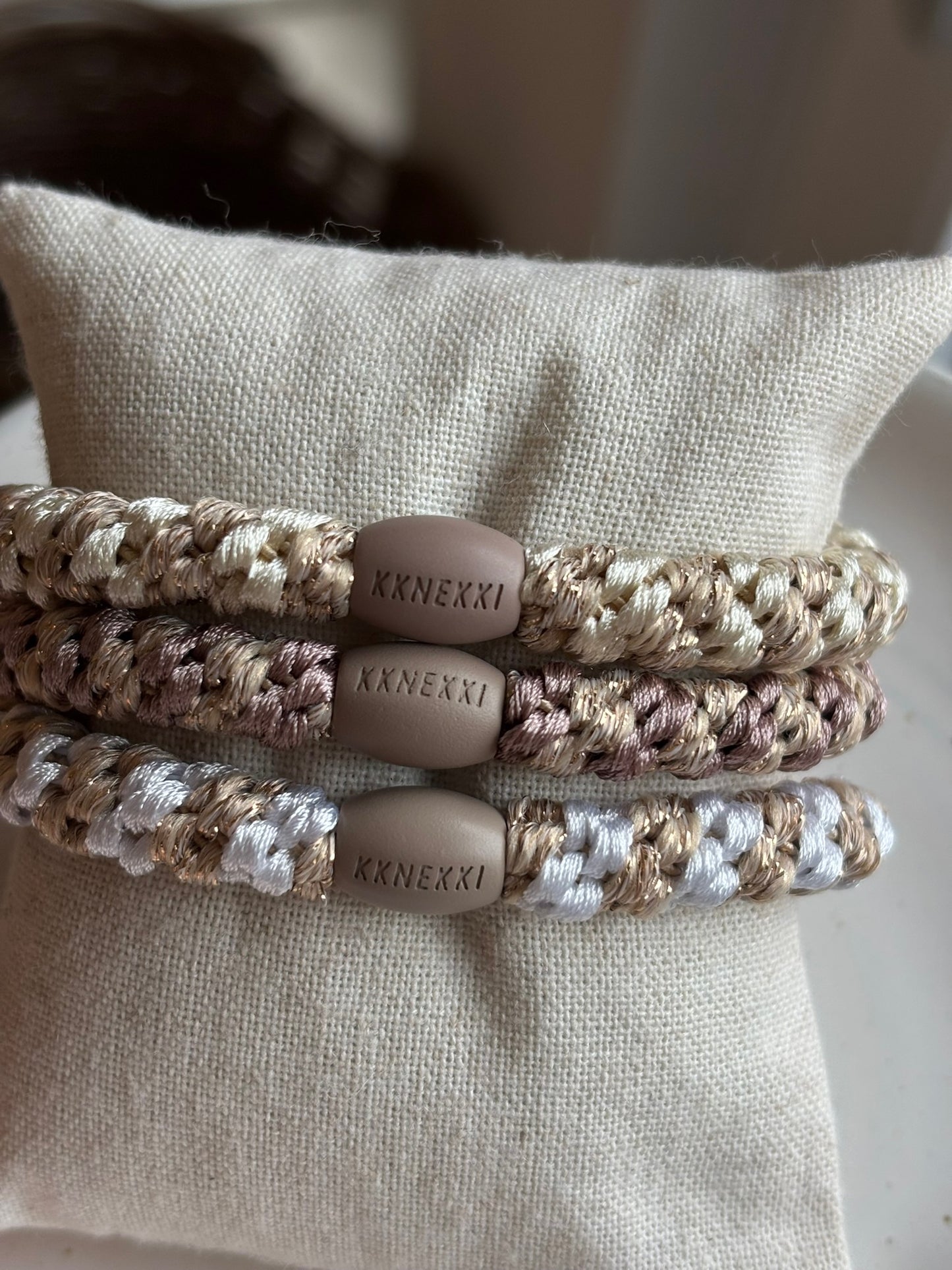 KKNEKKI Haargummis | 3er Set
