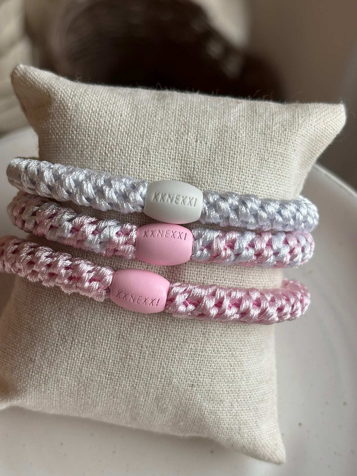 KKNEKKI Haargummis | 3er Set