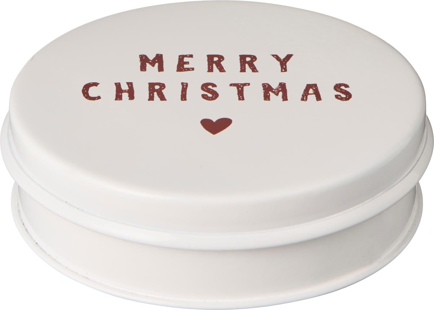 Dose mit drei Stern-Ausstechern "Merry Christmas"