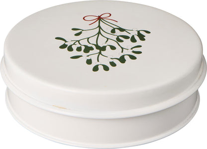 Dose mit drei Herz-Ausstechern "Mistelzweig"