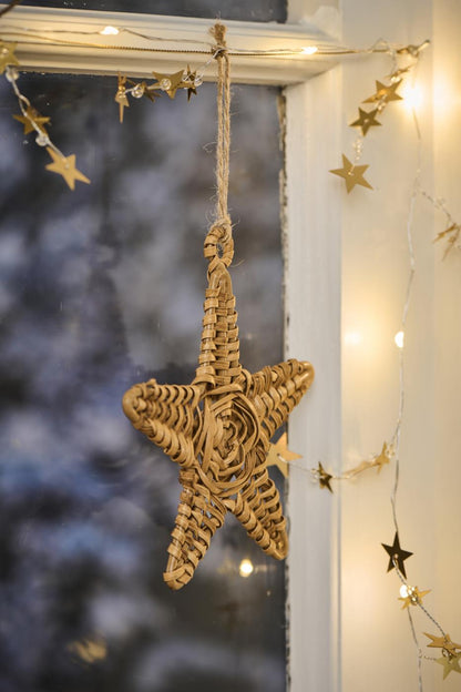 Deko-Stern Cane groß