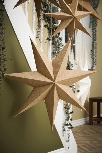 Stern zum hängen Jute