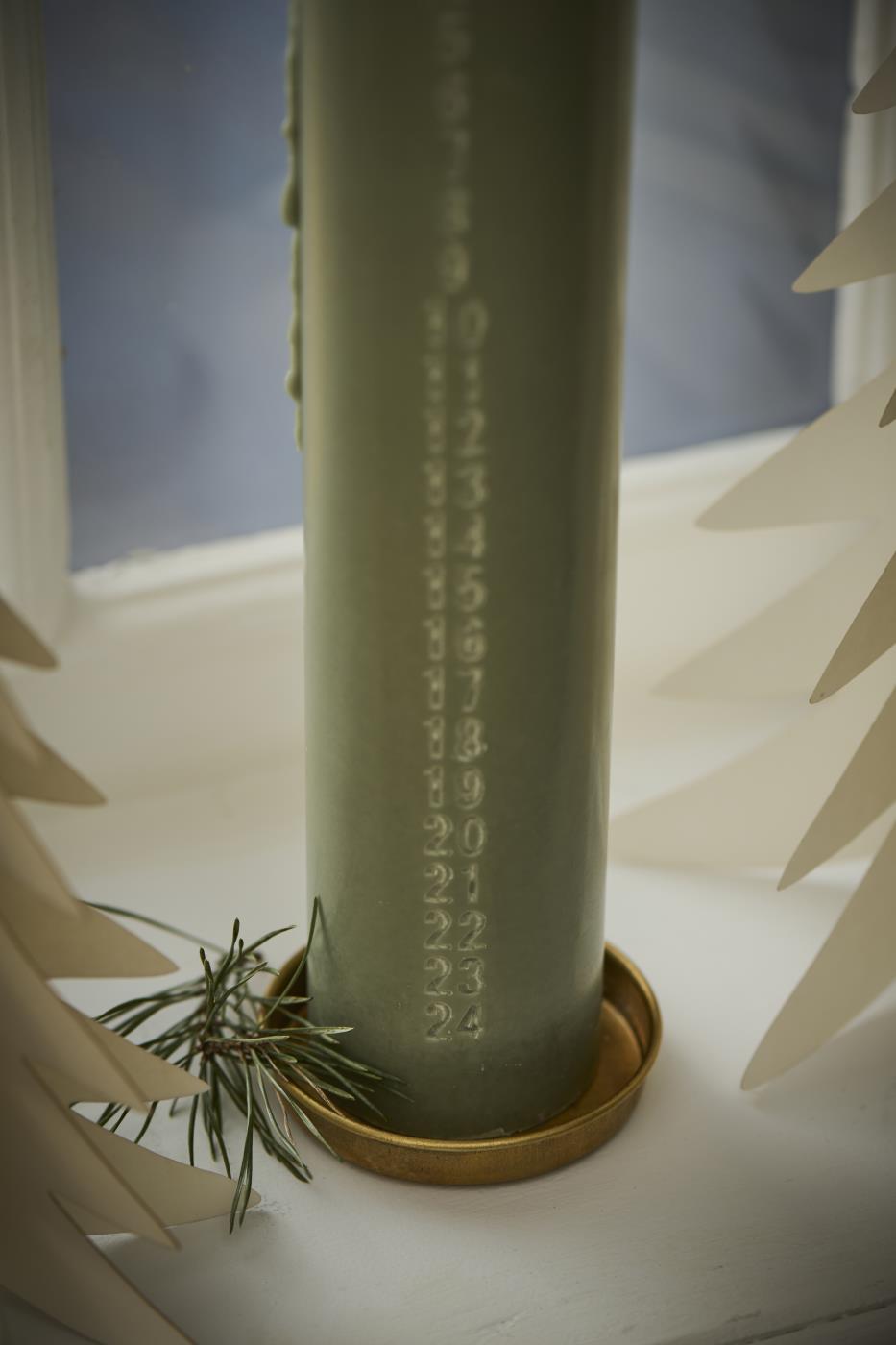 Kerzentablett mit Kante