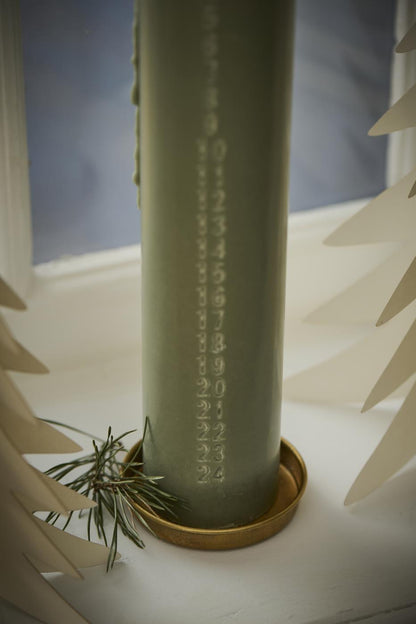 Kerzentablett mit Kante