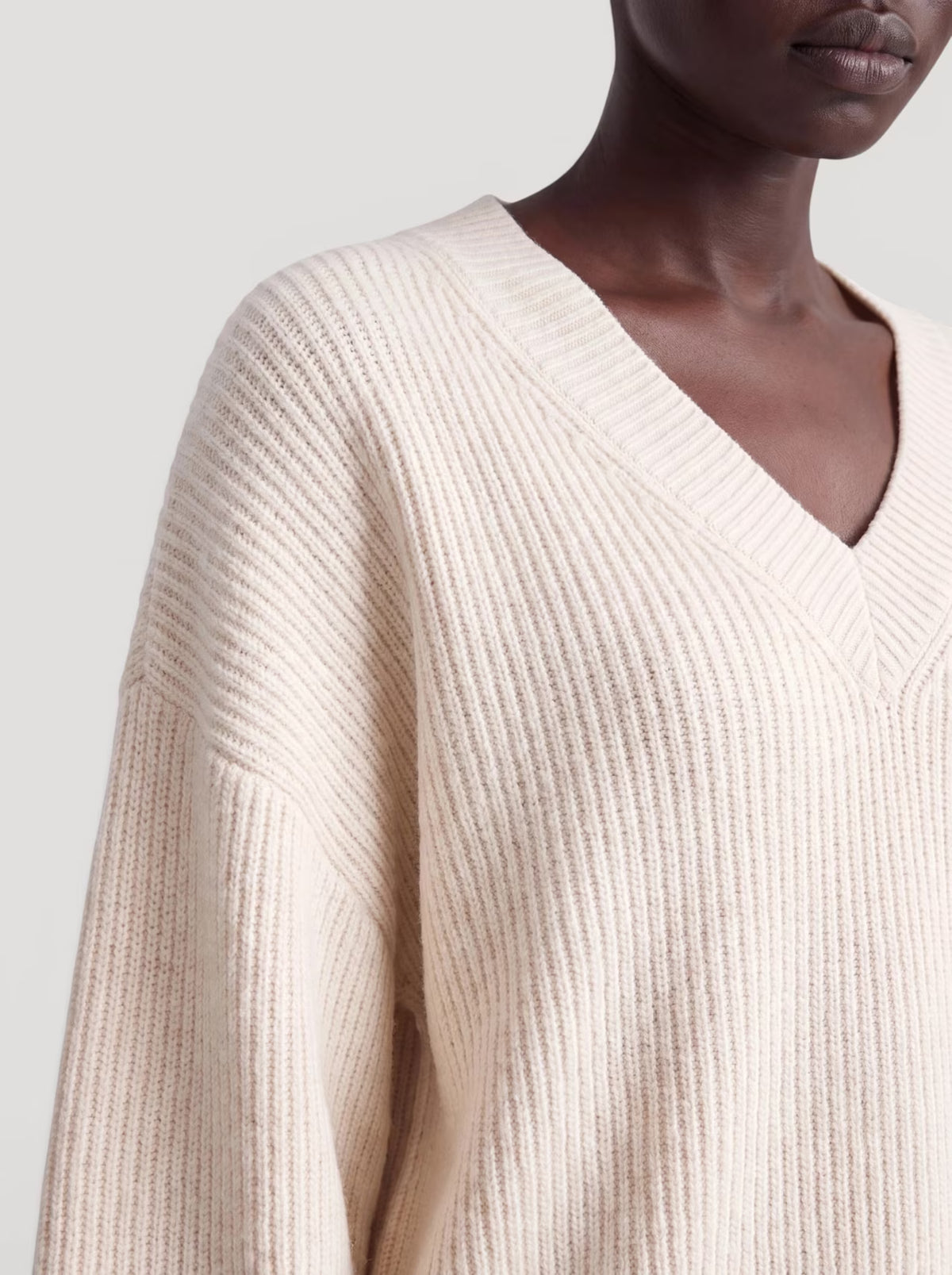 Strickpullover Rae | Egret