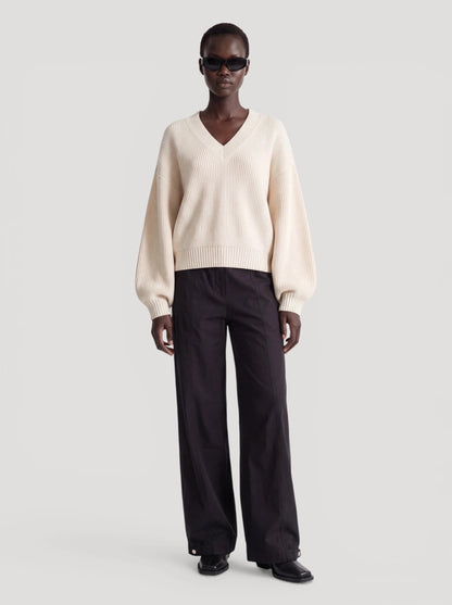 Strickpullover Rae | Egret