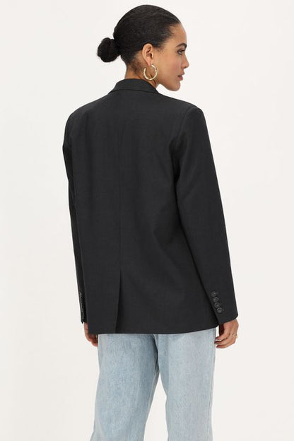 Dunkelgrauer Blazer