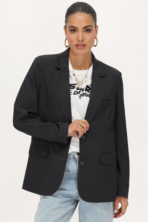 Dunkelgrauer Blazer