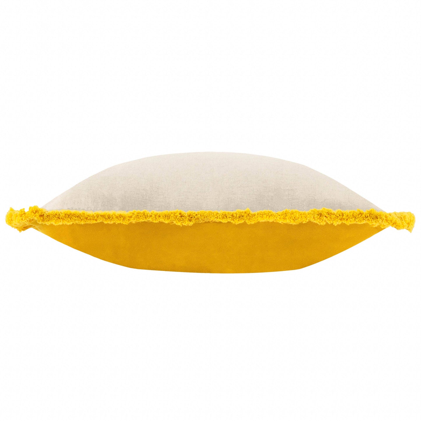 Besticktes Kissen Soleil | gelb