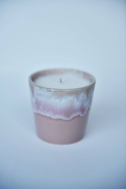 Kerze und Espressotasse (2 in 1) | Soft Pink