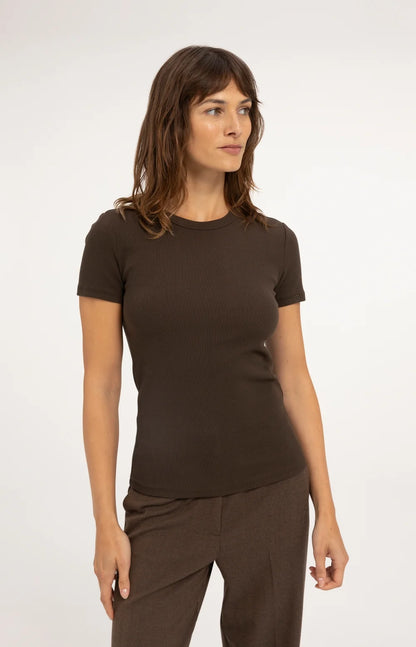 Geripptes T-Shirt | Delicioso
