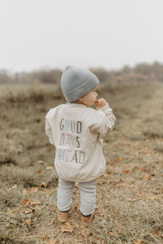 Unisex-Sweatjacke "Good Days Ahead"