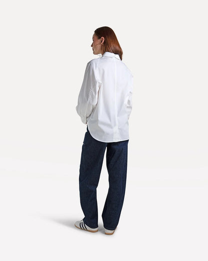 Baumwoll Bluse Monique | Off White