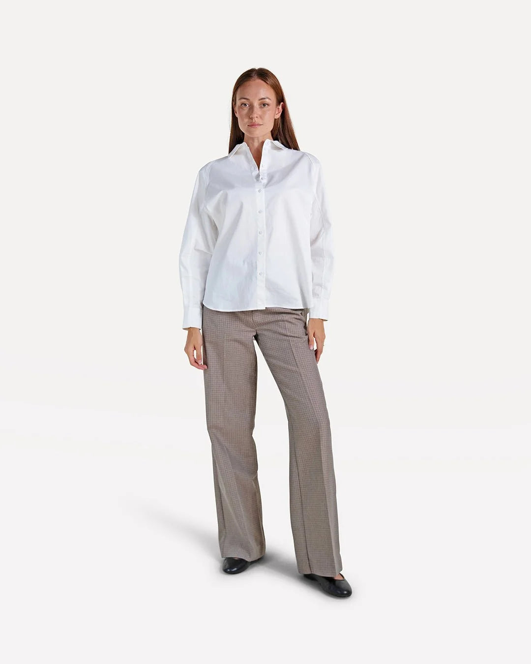 Baumwoll Bluse Monique | Off White