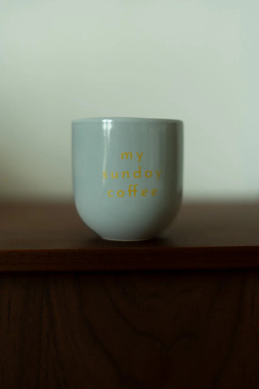 Tasse 'my sunday coffee'