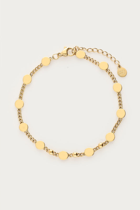 Bold Armband mit Münzen | Gold