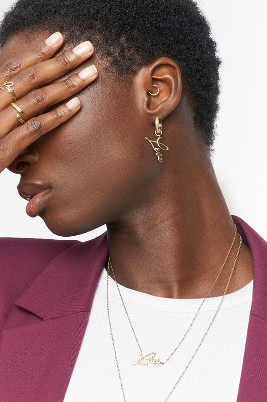 Bold Creolen Love | Gold