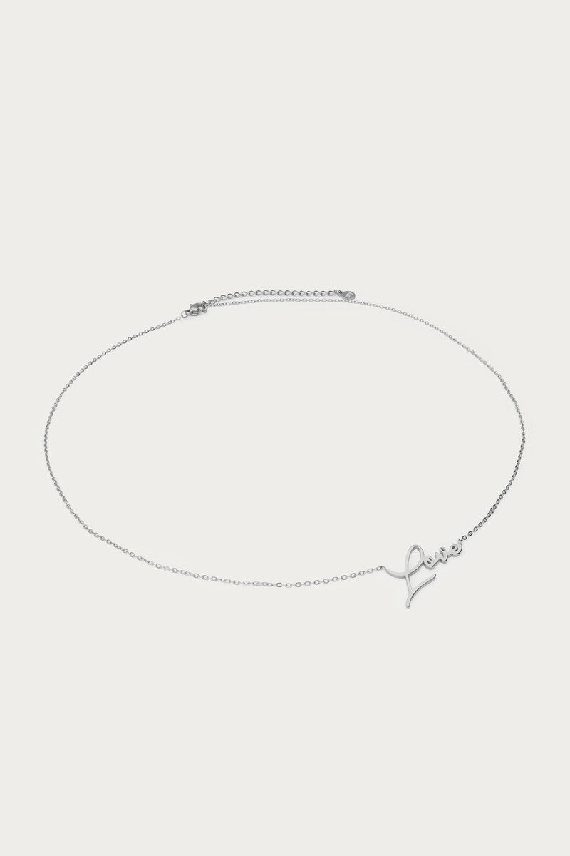 Bold Kette Love | Silber & Gold