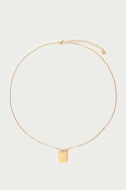Bold Kette mit Embrace Charm | Gold