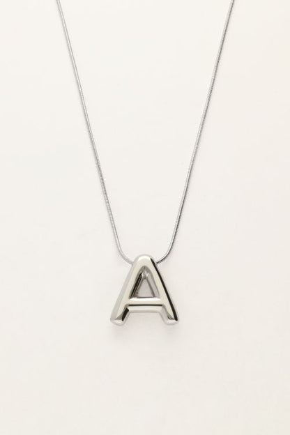 Bold Kette mit Initialen | Silber & Gold