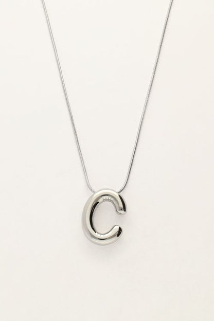 Bold Kette mit Initialen | Silber & Gold