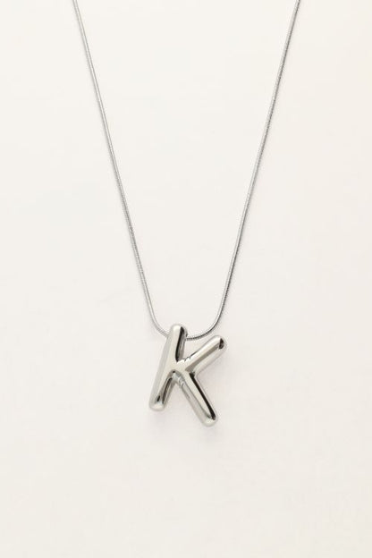 Bold Kette mit Initialen | Silber & Gold