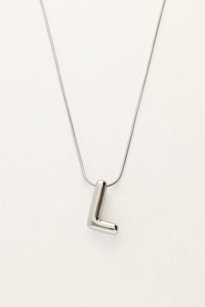 Bold Kette mit Initialen | Silber & Gold