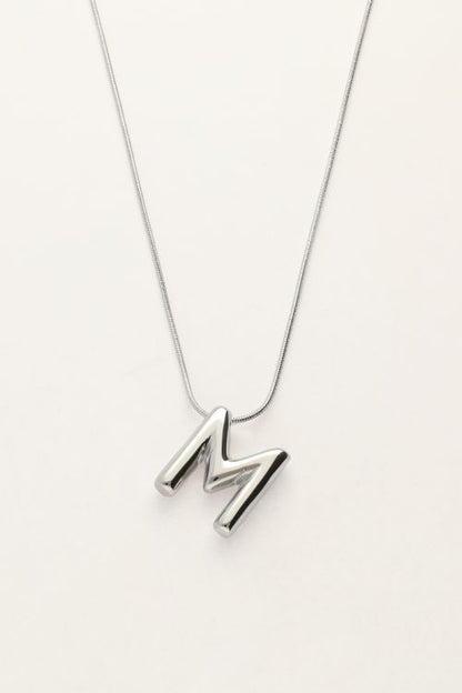 Bold Kette mit Initialen | Silber & Gold