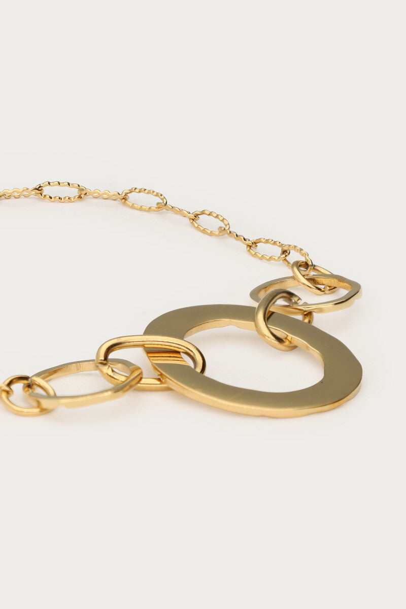 Bold Statement Armband rund | Gold