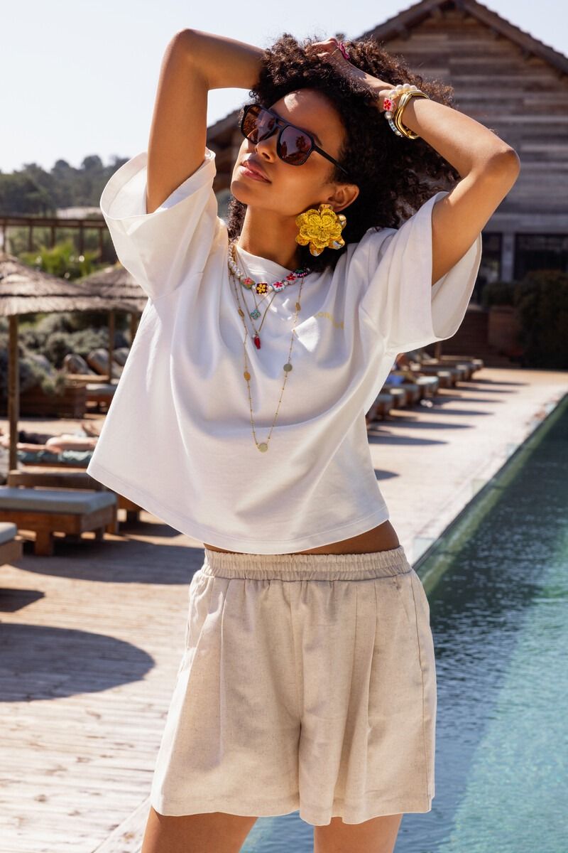Oversized Shirt mit Backprint | CouCou