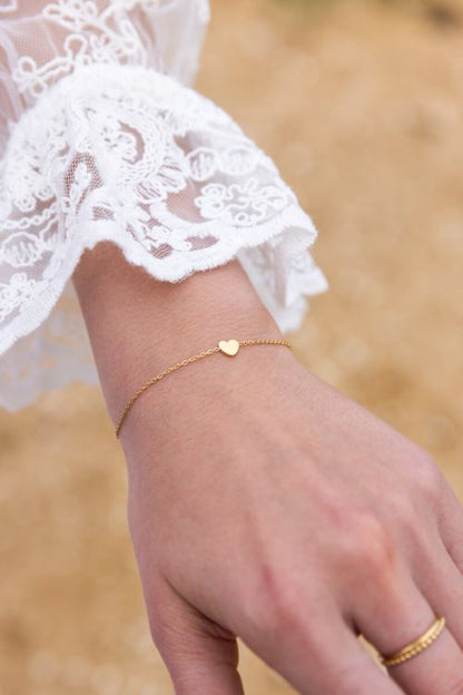 Armband mit kleinem Herz