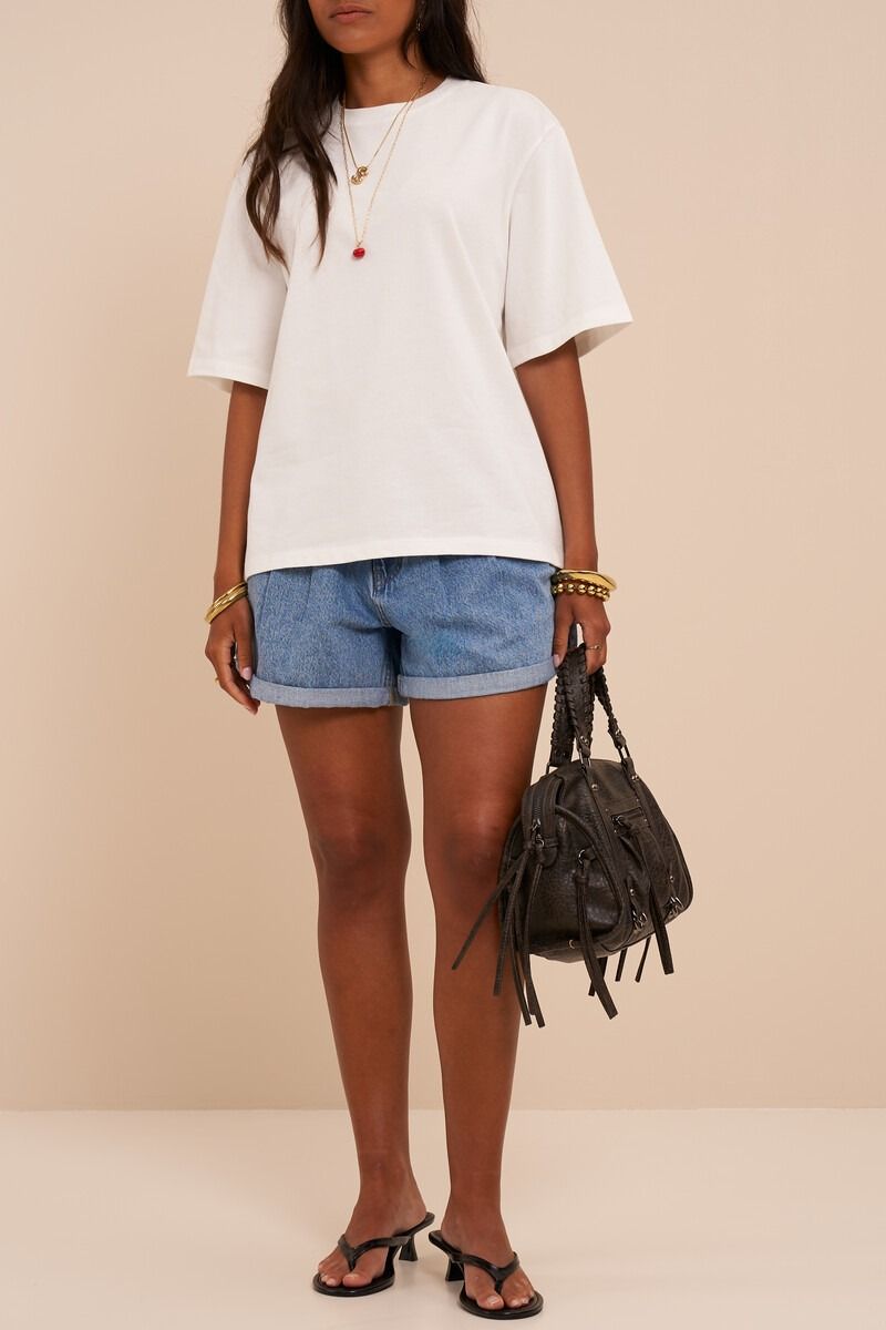 Oversized Shirt mit Backprint | Côte d’Azur