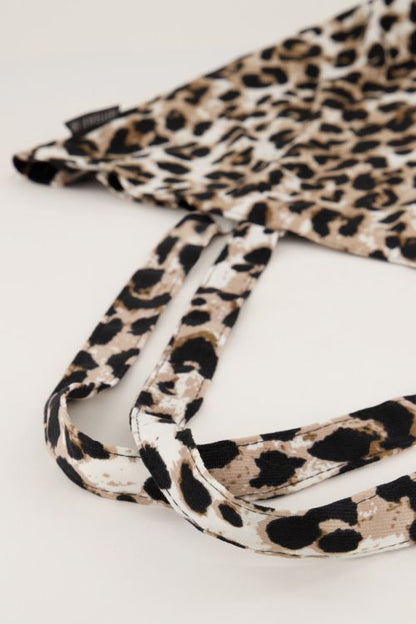Shopper mit Leo Print