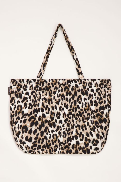 Shopper mit Leo Print