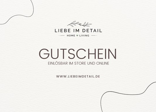 Liebe im Detail Gutschein